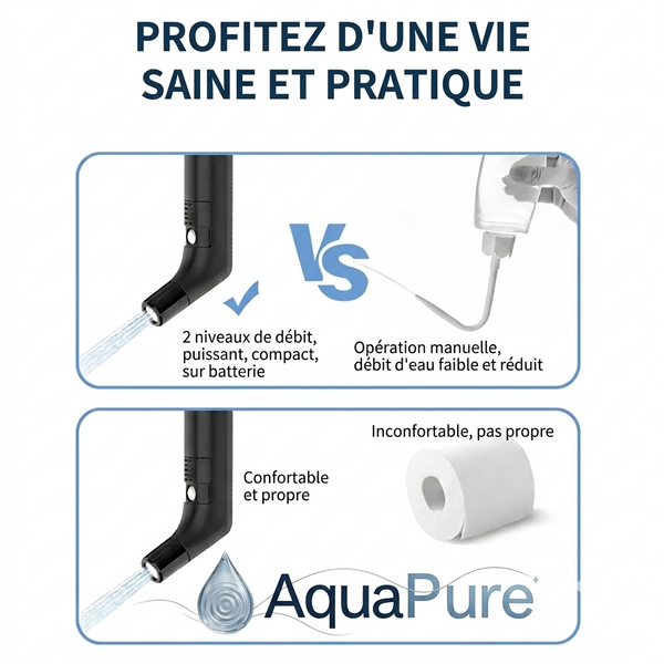 Beaucoup de gens ne peuvent pas utiliser un bidet fixe